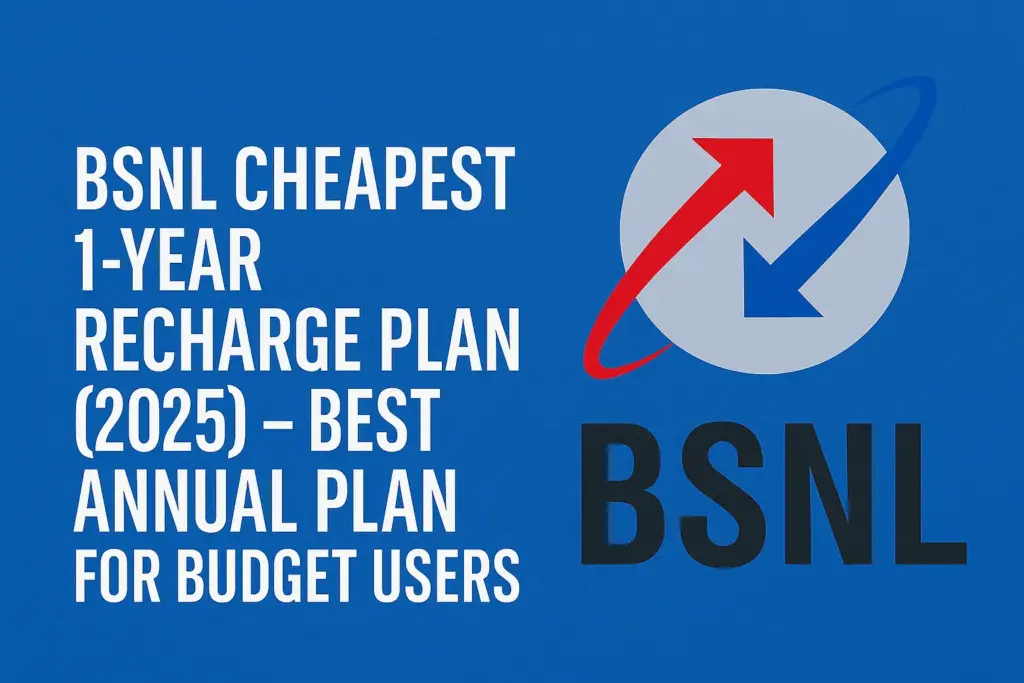 BSNL Cheapest 1-Year Recharge Plan